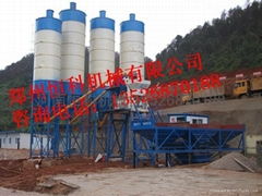 HZS120系列預(yù)拌混凝土攪拌站 高效建筑設(shè)備的核心配置